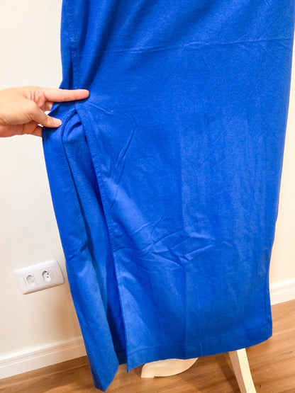 Vestido Farm Copacabana Azul