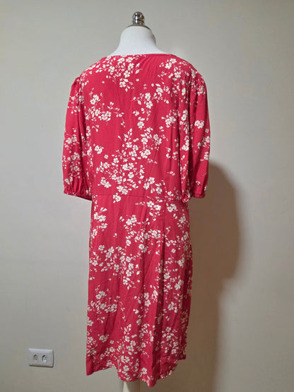 Vestido GAP Floral Rosa