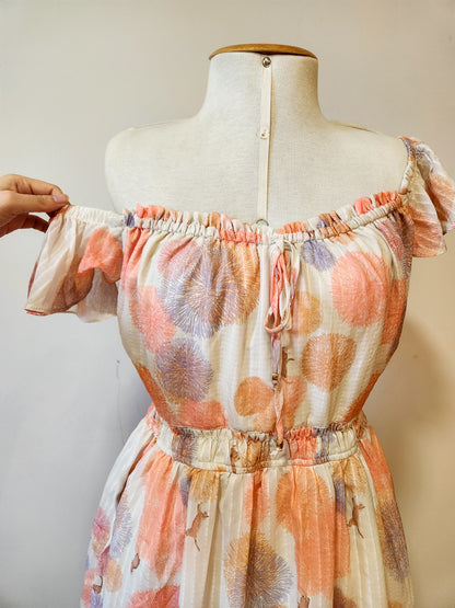 Vestido Antix Curto Estampa Sossego