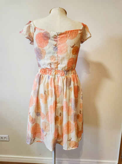 Vestido Antix Curto Estampa Sossego