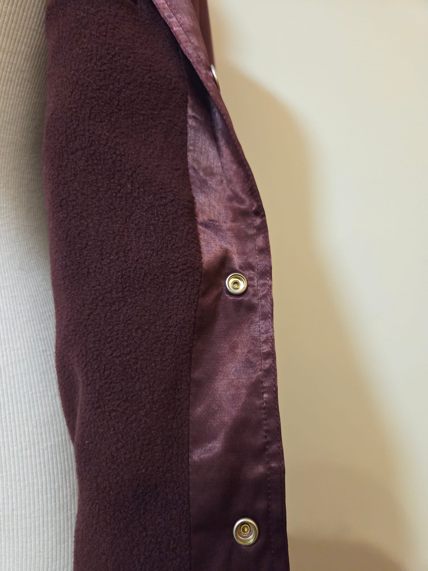 Jaqueta Bomber Forever 21 Men | Vinho Acetinado Flanelada