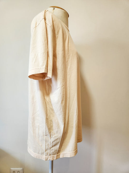 Camiseta Maria Filó Básica Areia Deserto