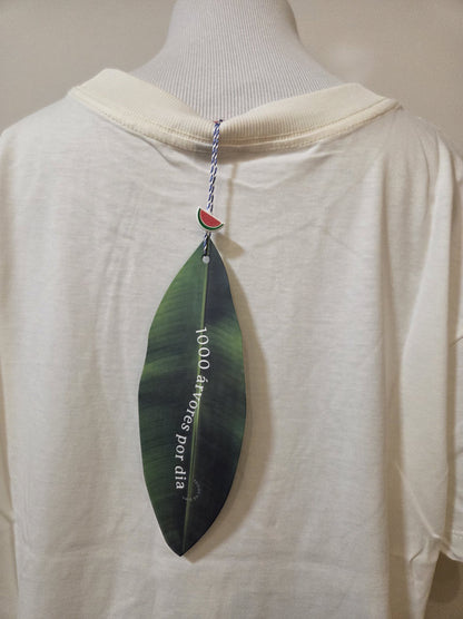 Camiseta Farm Onça Fundo Branco/Off White