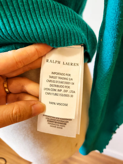 Suéter Ralph Lauren Azul Tiffany
