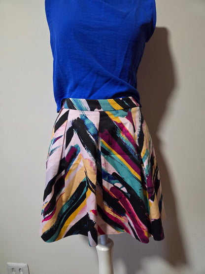 Shorts H&M Abstrato Colorido