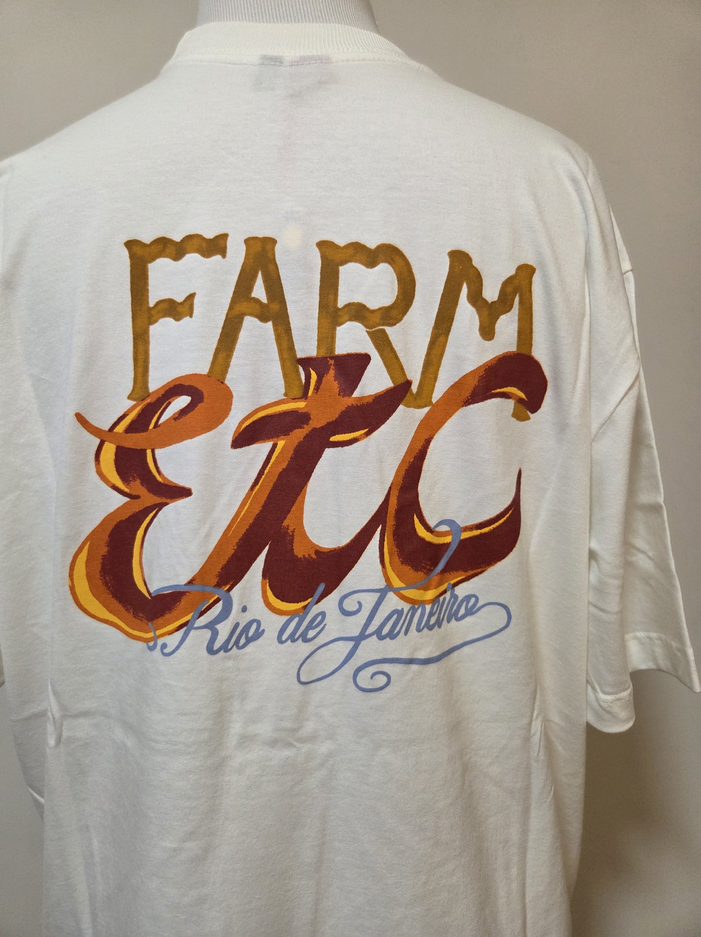 Camiseta Farm Ipanema Etc Off White