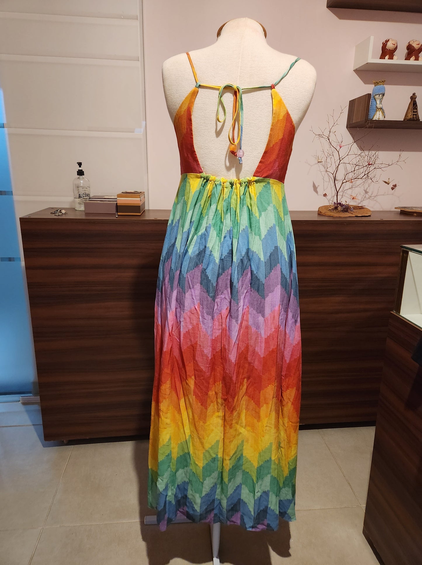 Vestido Farm Paraíso das Cores
