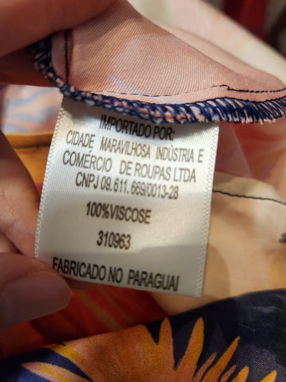 Vestido Farm Longo Estampa Sossego