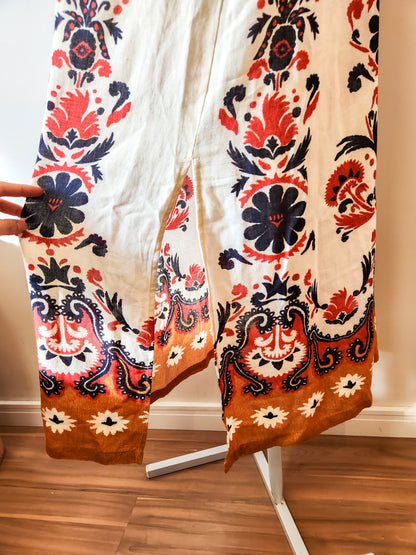 Vestido Farm Midi Tapete de Flor