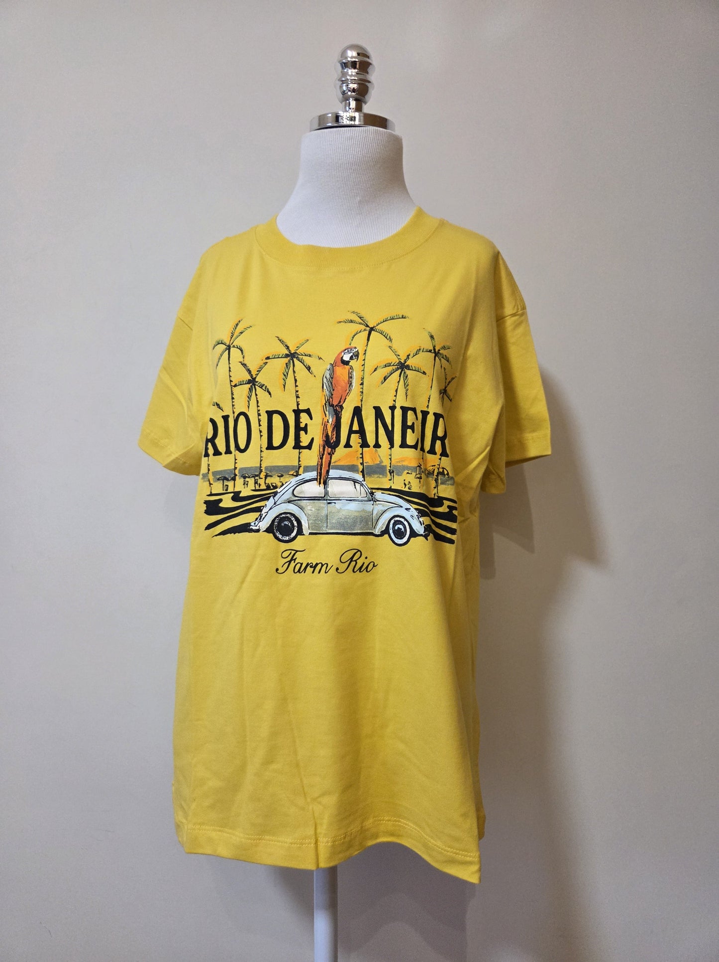 Camiseta Farm Brasileirinho Amarelo