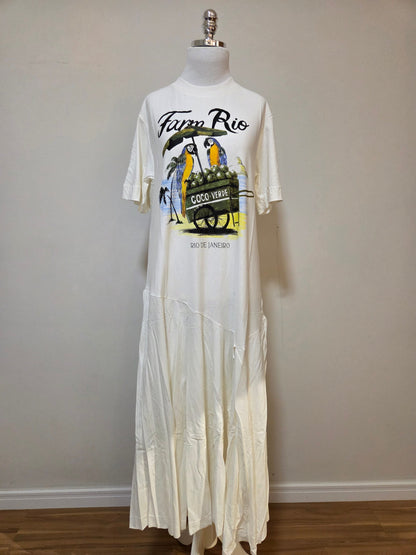 Vestido Farm Carrinho de Coco