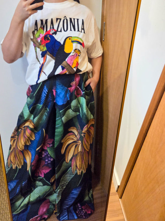 Camiseta Farm Amazônia com Aves