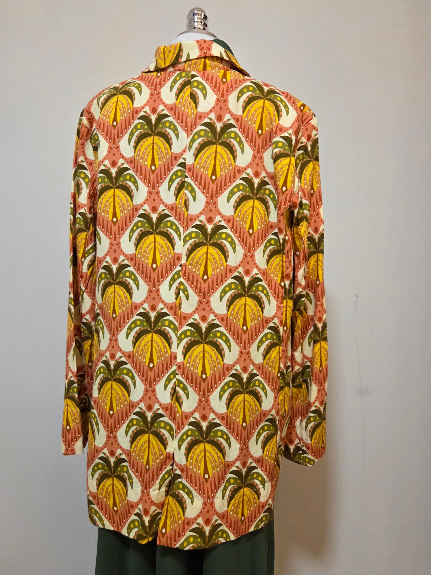 Blazer Farm Estampa Coqueirou