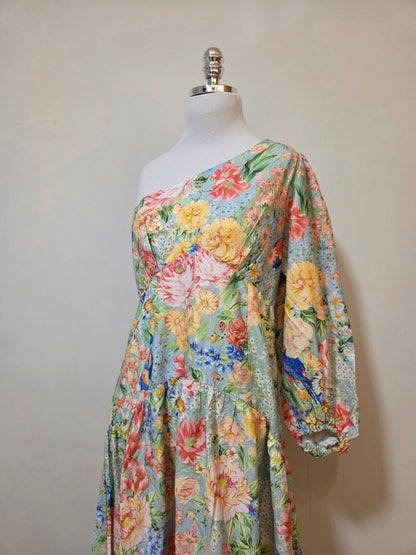 Vestido Farm Canteiro de Passarinho