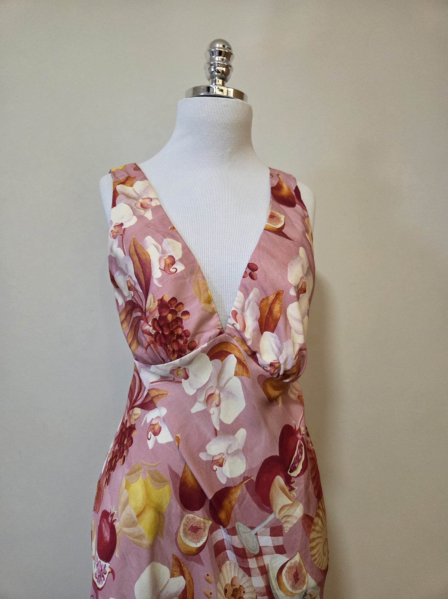 Vestido Farm Afrodite Rosa Jambo