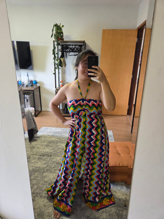 Túnica Farm Amarração Listra Bosque