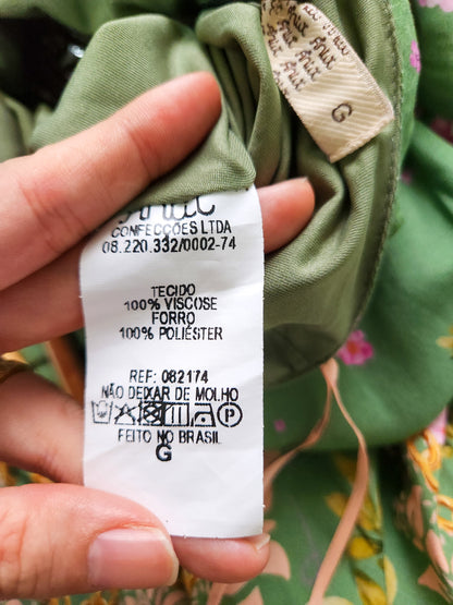 Vestido Antix Midi Clube das Flores