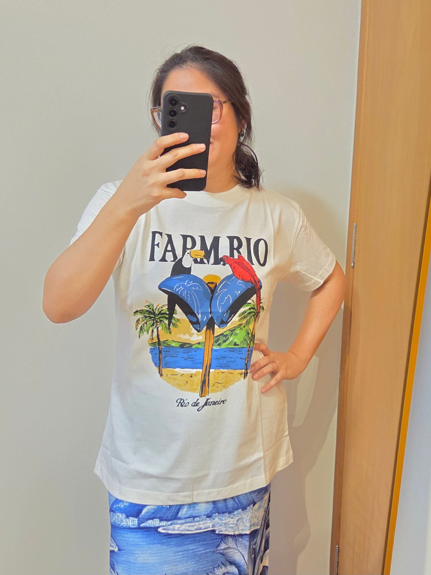 Camiseta Farm Orelhão Rio - Modelagem Média