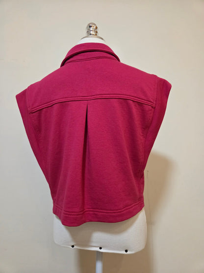 Blusinha / Colete Farm Rosa Klim