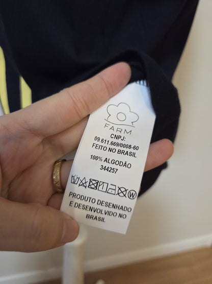 Camiseta Farm Come to Brasil Estampa Cacho de Bananas