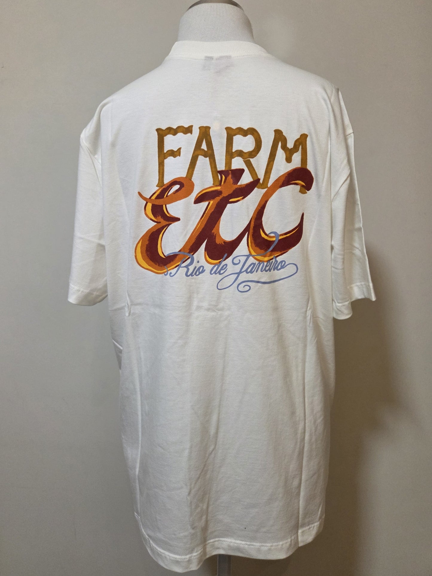Camiseta Farm Ipanema Etc Off White