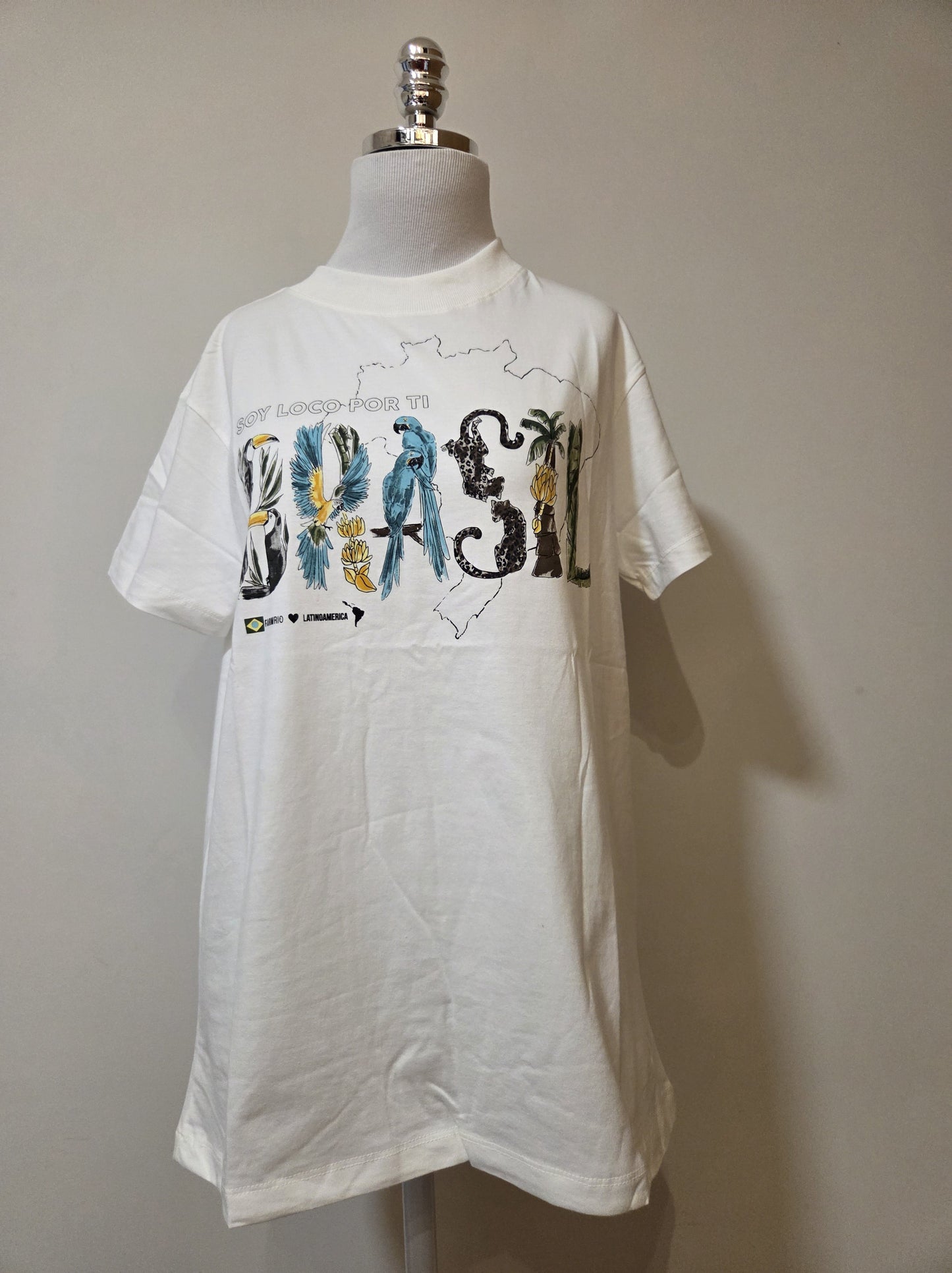 Camiseta Farm Soy Loco Por Ti Brasil
