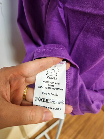 Camiseta Farm Banana da Terra Roxa