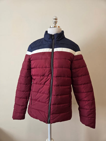 Casaco Puffer Tricolor