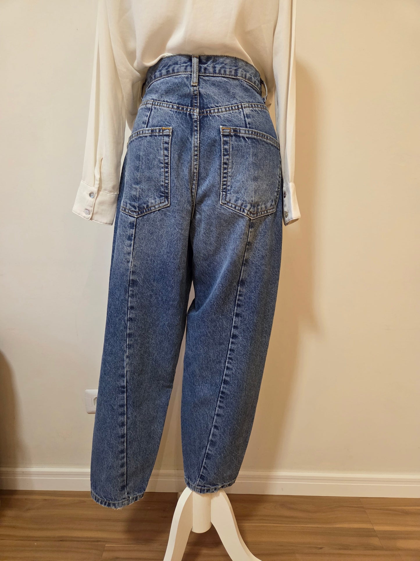 Calça Jeans Zara Azul