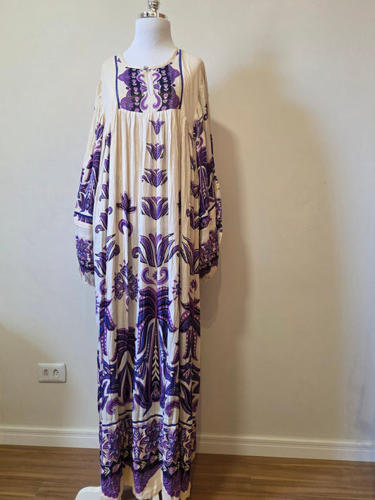 Vestido Farm Sevilha Fios de Lurex