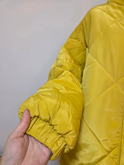 Blusa Hering Puffer Mostarda Oversized