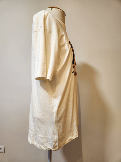 Camiseta Farm Rio Estampa Letras Texturizadas