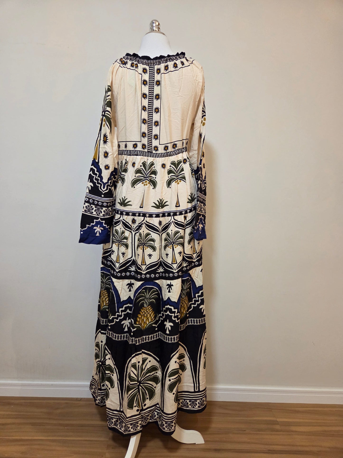 Vestido Farm Jardim Tropical Longo