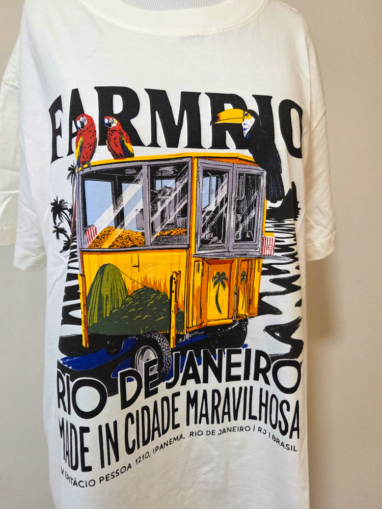 Camiseta Farm Rio de Janeiro – Cidade Maravilhosa - Carrinho de Pipoca