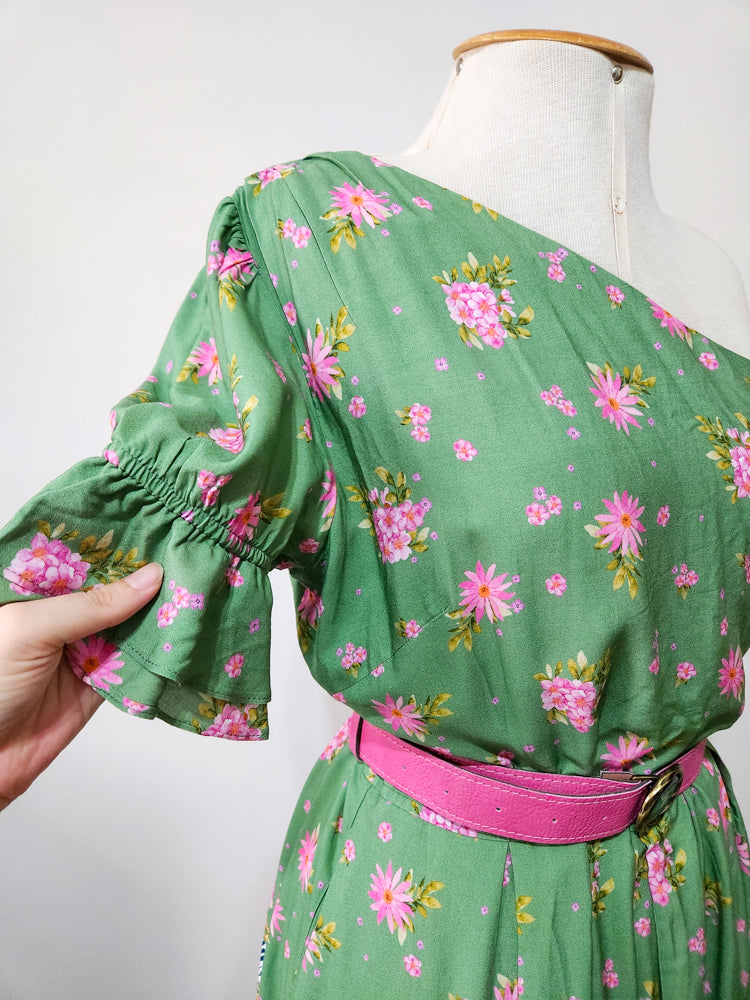 Vestido Antix Midi Clube das Flores