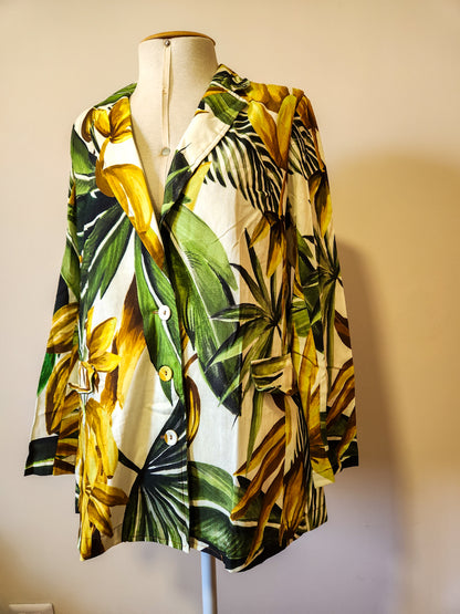 Blazer Farm Estampa Bananas