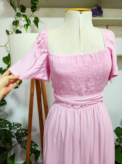 Vestido Antix Rosa Claro 2 em 1
