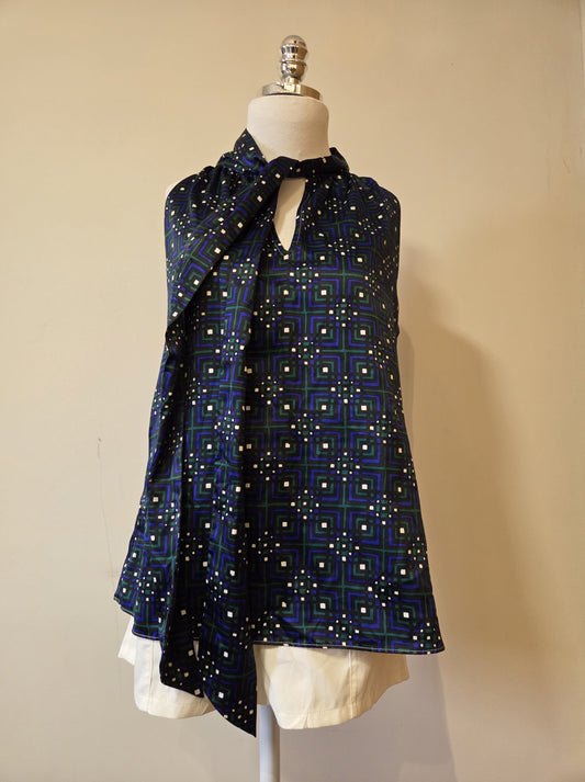 Blusinha Banana Republic Estampa Geométricas