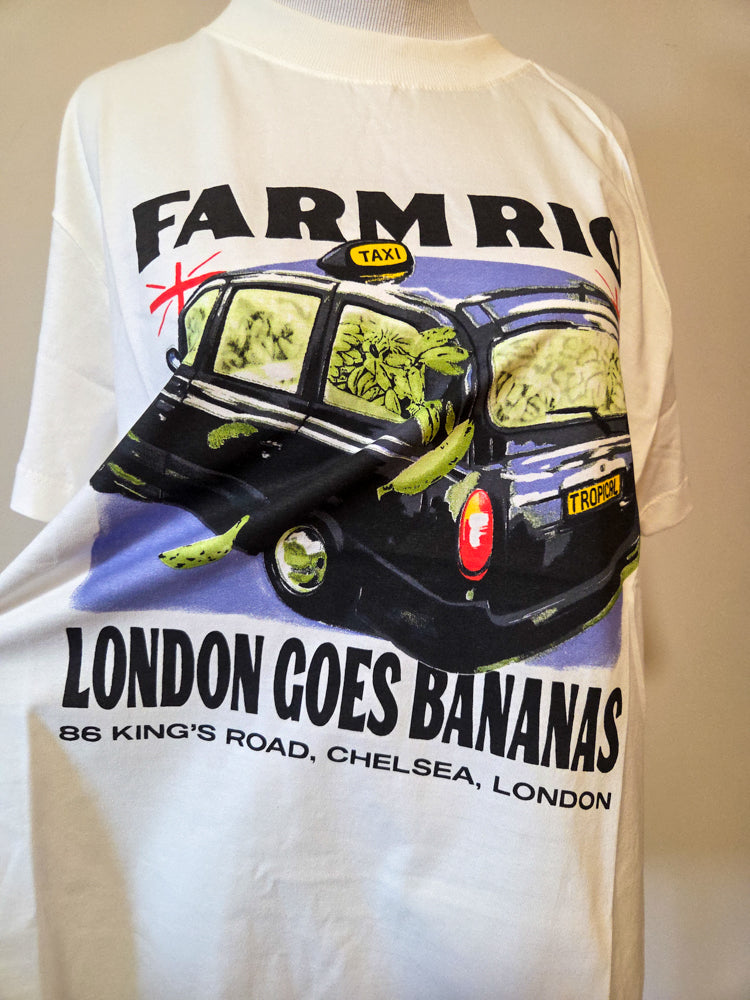 Camiseta Farm Rio London Goes Bananas