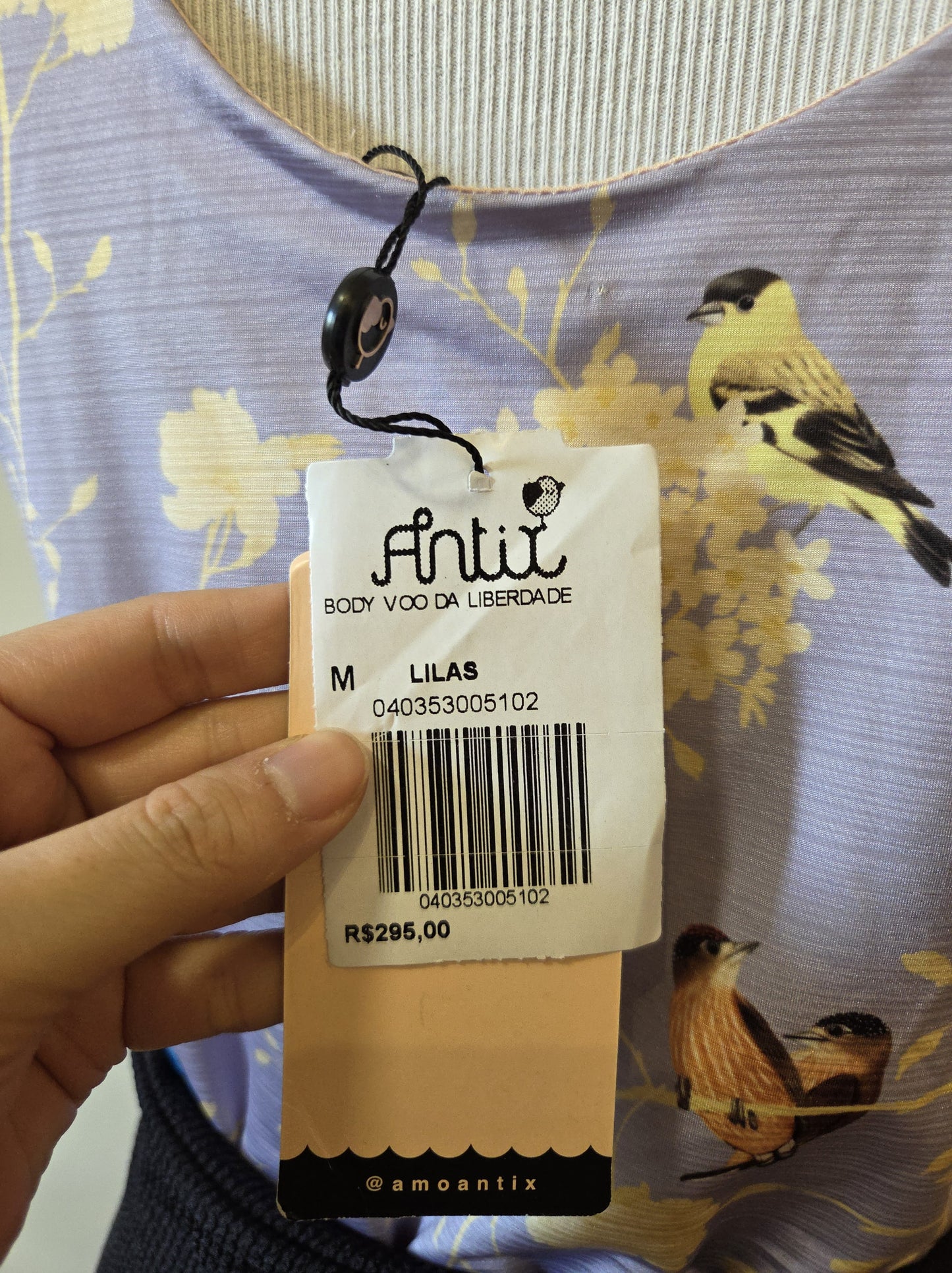 Body Antix Lilás Voo da Liberdade