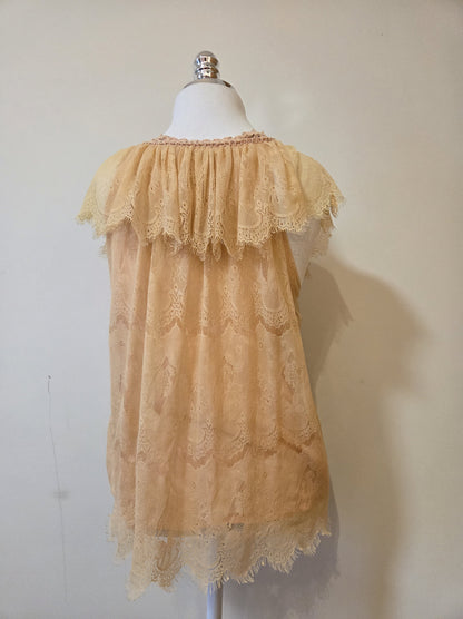 Blusinha Farm Rosinha com Renda