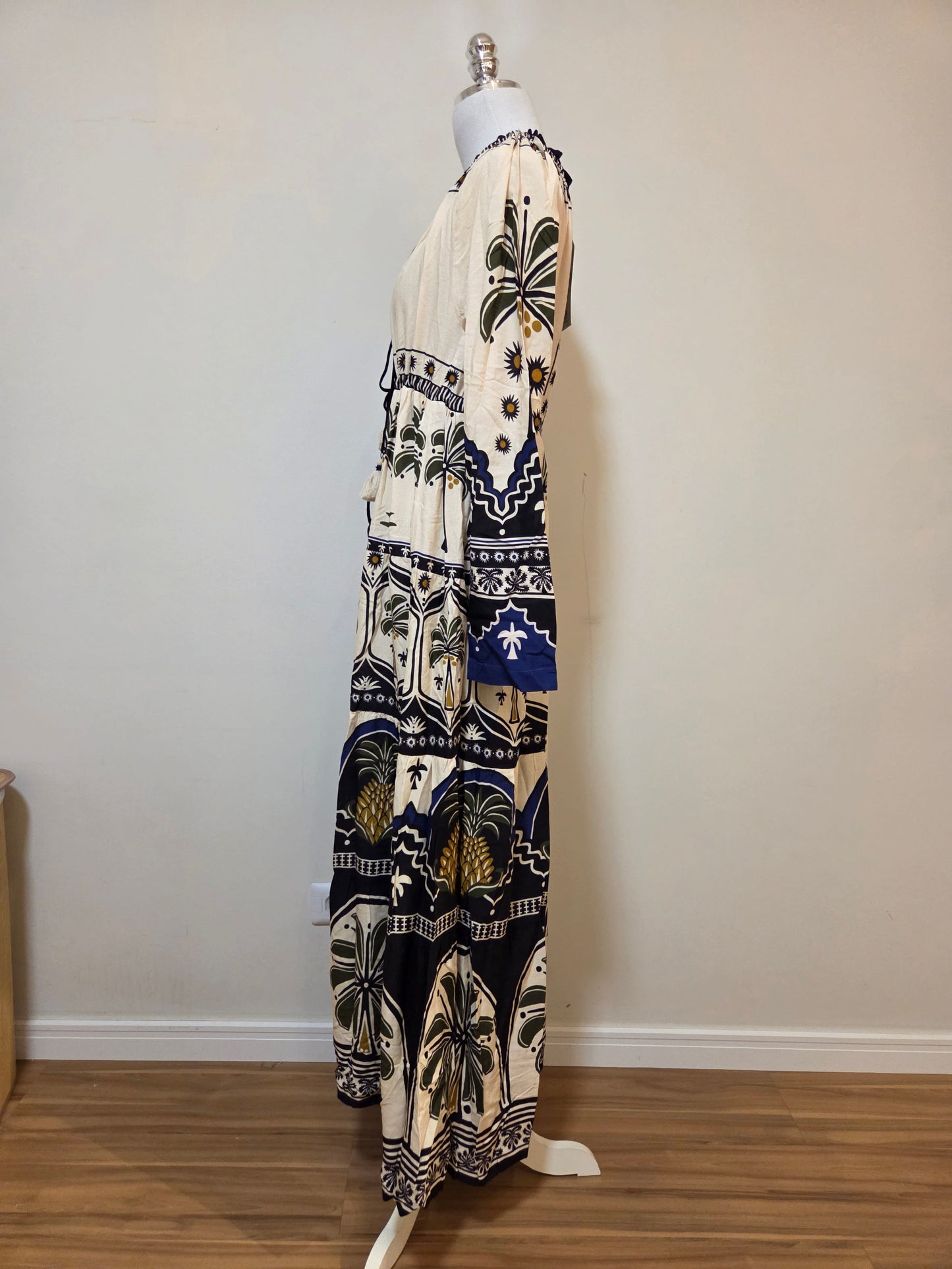 Vestido Farm Jardim Tropical Longo