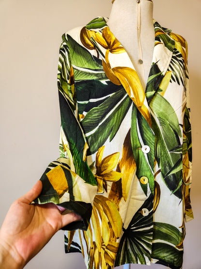 Blazer Farm Estampa Bananas