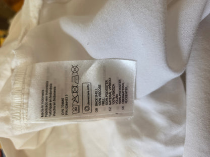 Blusinha H&M Regata Babados em Camadas Off White