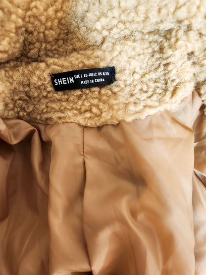 Sobretudo Shein Sherpa