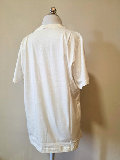 Camiseta Farm Copacabana Barcos e Bandeiras Branco