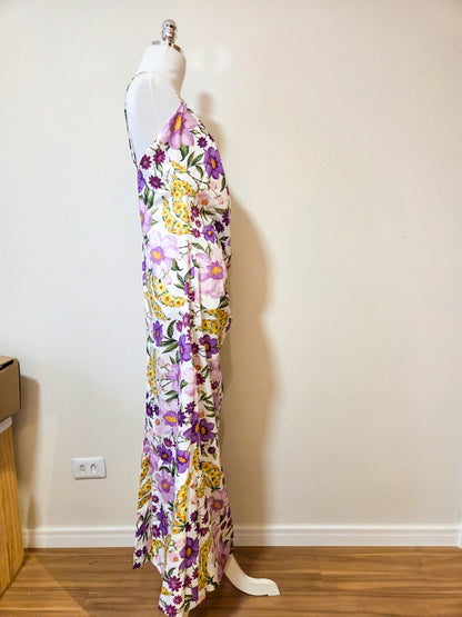 Vestido Farm Roxo Floral