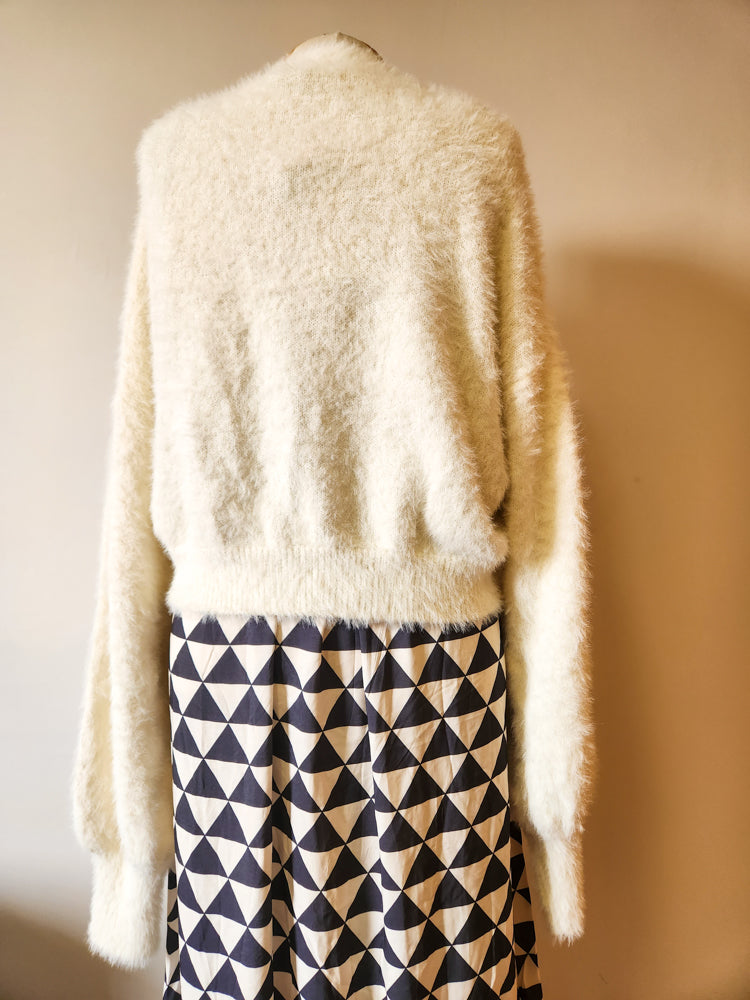 Casaco Farm Pelinhos Off White