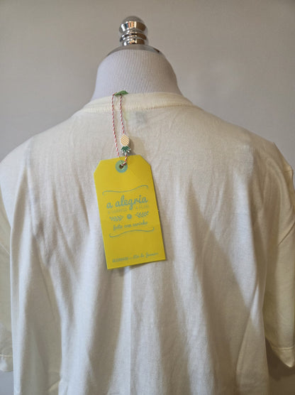 Camiseta Farm Verão Floral Amarelo