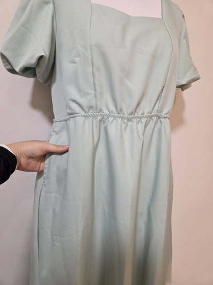 Vestido Berry Verde Menta Princesa